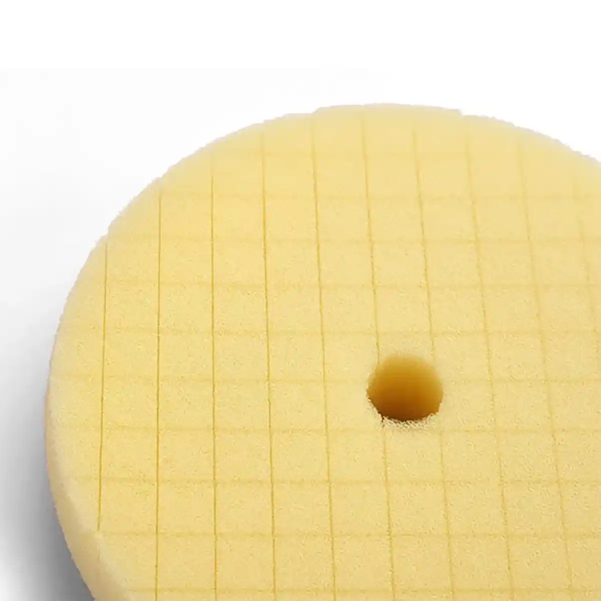 Cross Cut Foam Pad - Yellow Polishing - 3 inch